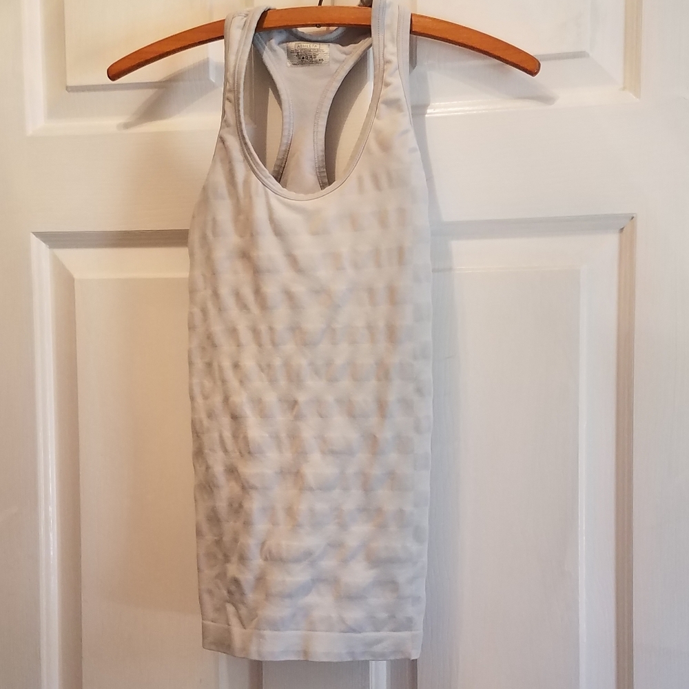 Athleta Workout Racerback Top With Self Bra XS